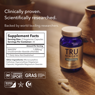 Tru Niagen® Pro 1,000mg